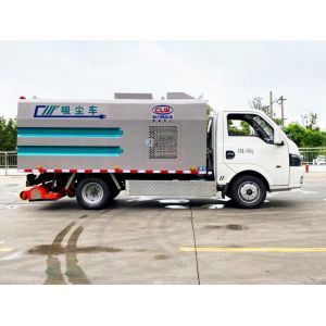 Zero-Emission Electric Vacuum Truck Sweeper Revolutionizing Street Hygiene