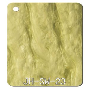 Quality Large Plexiglass Pearl Acrylic Sheets 4x8ft Hard Plastic Board Yellow Marble for sale
