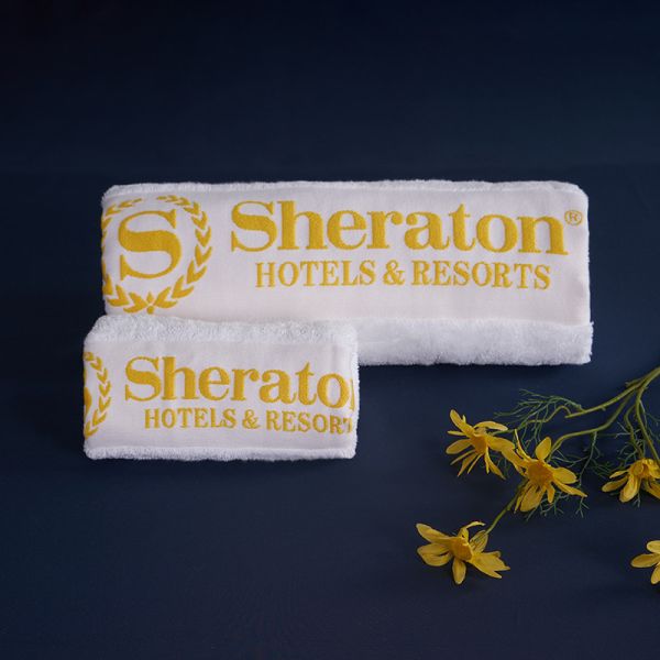 Buy Embroidered Hotel Bath Towels , Hotel Style Towels European American Style at wholesale prices