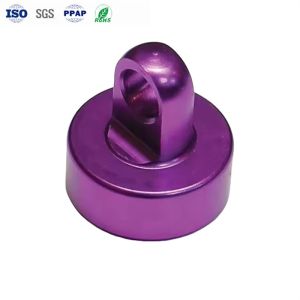 China Precision CNC Aluminum Parts with ±0.01mm Tolerance Anodized on sale