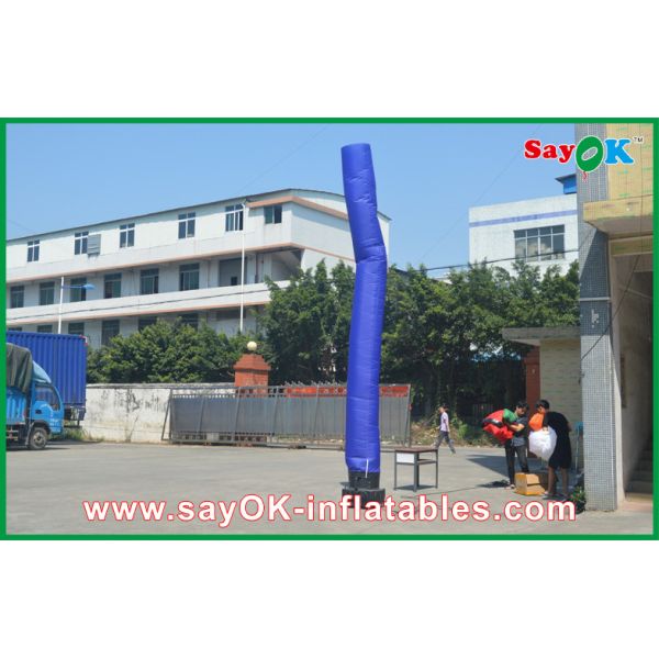 Sky Dancer Inflatable Blue Inflatable Guy Air Sky Dancer With Bottom Blower Wedding Use