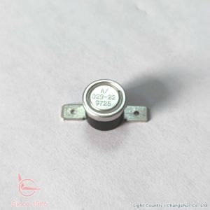 T24 KSD301 Thermostat 15A 125V Bakelite Case Flat Aluminum Cap 0° 90° Terminal