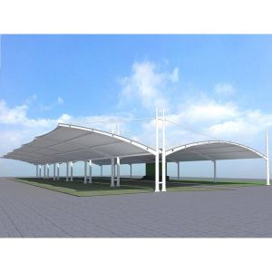 Modern Design Style Outdoor Tent for Parking Lot Vehicles Tensile Membrane