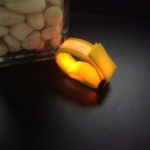 LED fiber cloth wrist strap,bracelet, movement, cheer, light band