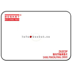 ZXJZCDP Isuzu Truck Parts Final Drive Pinion Shim Metal Material