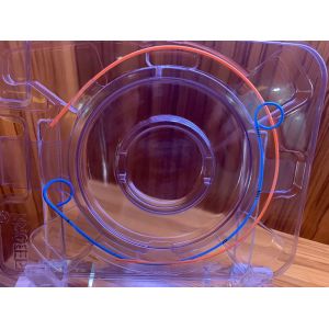 Quality Reborn Medical PE Pigtail Ureteral Stent Blue White Colour for sale