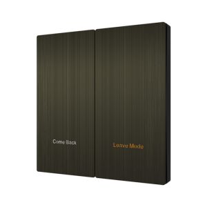 Quality 24V DC KNX Wall Switch Stainless Steel / Aluminum Panel For Room Control for sale