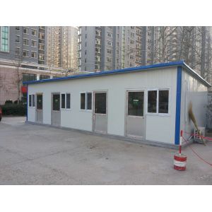 light steel structure sandwich panel prefab house for sale