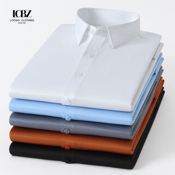 Custom LOGO Plaid Button Up Shirts for Man in Slim Fit Comfortable and Breathable Fabric