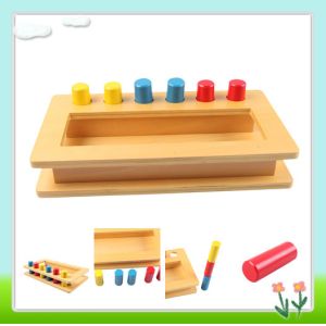 Quality Montessori Materials Toddler Imbucare Peg Box for sale