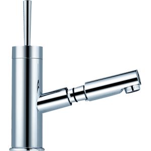 China Water Pressure Adjustable Basin Mixer Faucet with Chrome Finish T8076 on sale