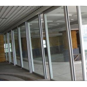 Office Glass Sliding Partition Walls Bathroom Glass Partition For Conference