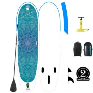China factory good quality mandala water yoga sup board inflatabl stand up board