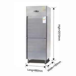 600L Air Cooling Upright Chiller for GN1/1 Cold Room Refrigeration Equipment