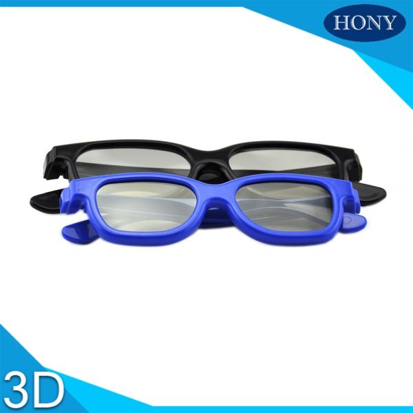 Cinema Disposable 3D Glasses Kids Frame With Circular Polarized Lenses One Time