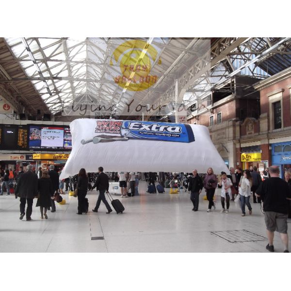 Buy Customize Flying PVC Advertising Helium Balloons Double Stitching at wholesale prices