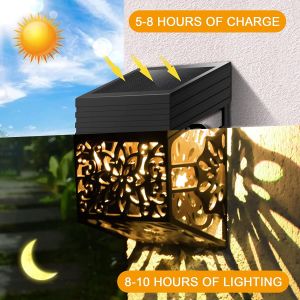 165g Waterproof Solar Deck Lights Screw Mount Solar Dock Light For Outdoor