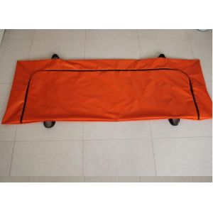 Orange ISO9001 adult men dead body bag Easy to move OF 200*73cm