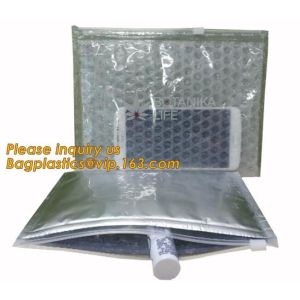 Factory Transparent Cosmetic k clear bubble bags/Hot sale Slider Zipper Bag