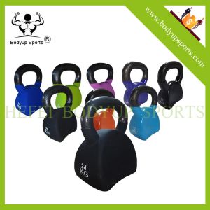 Pvc Coated Colored Neoprene Kettlebell