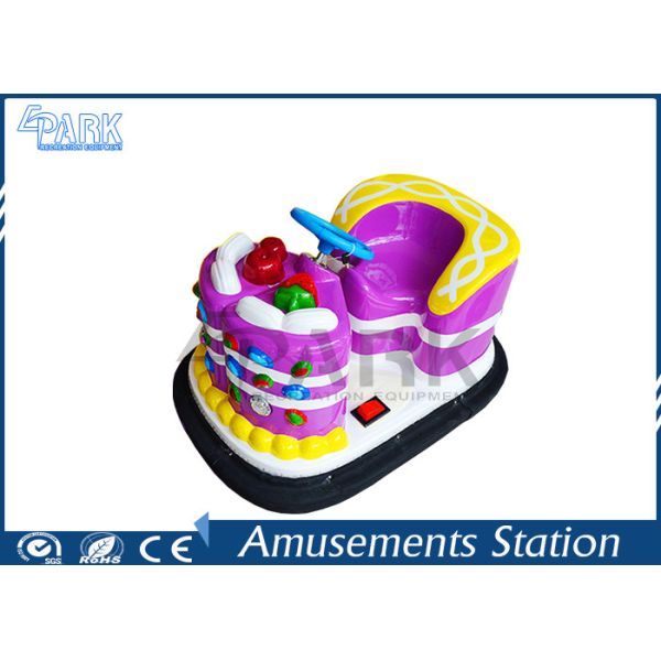 Convenient Operation Kids Bumper Cars For Toddlers Cute Design 34KG