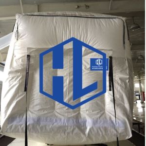 20 Foot Fish Meal Dry Bulk Container Liner 3 Side Zipper