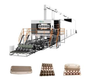 Quality Egg Tray Making Machine Fully Automated Using Recycled Paper Pulp for sale