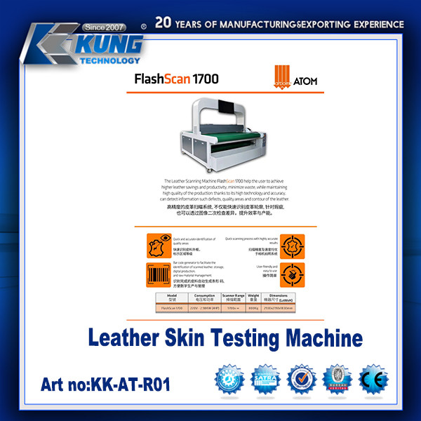 Buy Automation Leather Skin Testing Footwear Making Machine Precise at wholesale prices