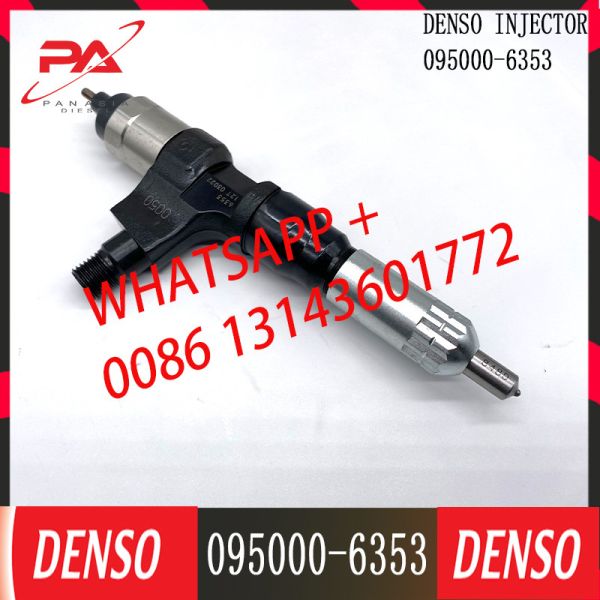 Buy 095000-6353 DENSO Disesl fuel injector 095000-6352 095000-6353 For SK200-8 SK210-8 Excavator J05E 23670-E0051 at wholesale prices