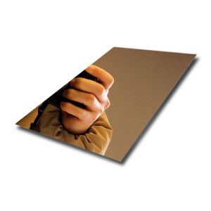 China Gold Color Mirror Stainless Steel Sheet 316 316l CNC Cutting on sale