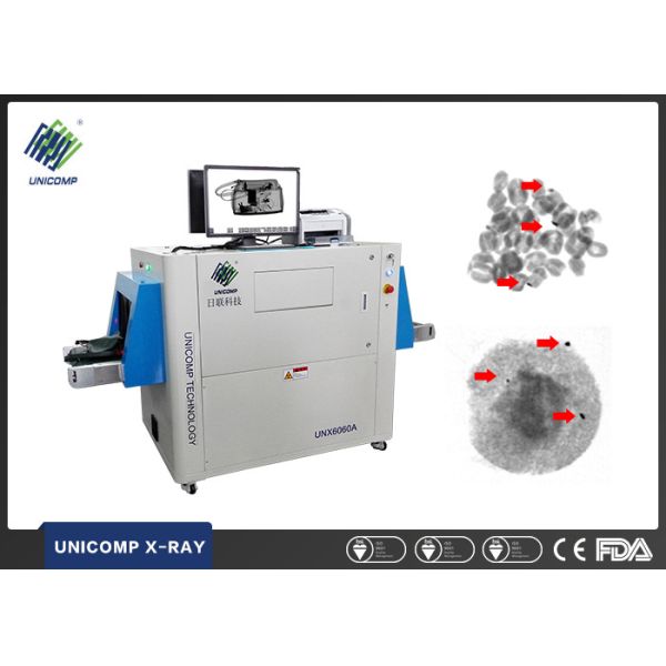 Buy Inline Tunnel Food And Beverage X Ray System For Shoes / Bag Detection Equipment at wholesale prices