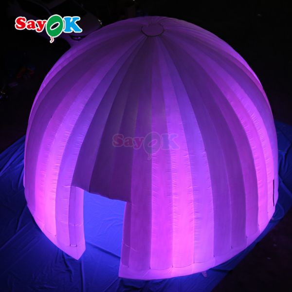 Portable Large Igloo Tent Inflatable Dome for Outdoor Party Event Club Wedding