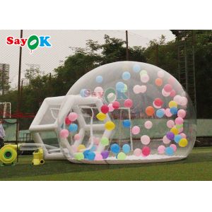Kids Bubble Bouncy Inflatable Air Tent Balloon Clear Domes Tent