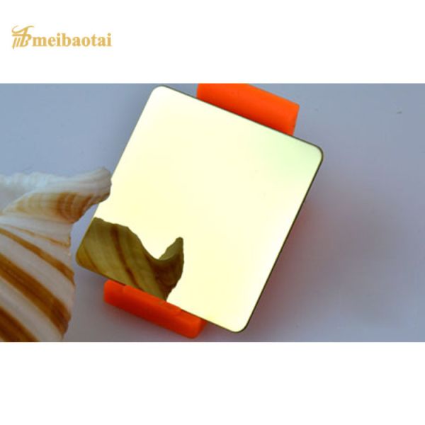 Buy Mirror Finish Coloured Stainless Steel Sheet 0.65mm Thickness at wholesale prices