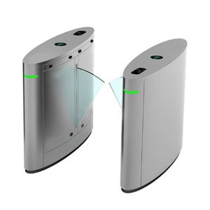 Full Automatic Electronic Turnstile Gates Door Bidirectional Security Flap
