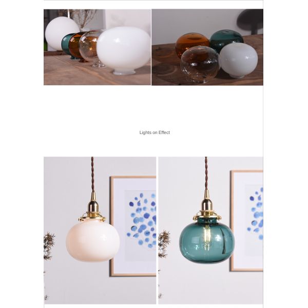 LED Pendant Lights Glass Home Decoration Indoor Lighting Kitchen decoration lights(WH-GP-71)
