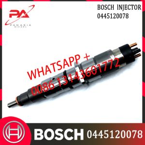 0445120277 Diesel Engine Common Rail Fuel Injector 0445120393 0445120078
