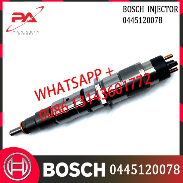 0445120277 Diesel Engine Common Rail Fuel Injector 0445120393 0445120078