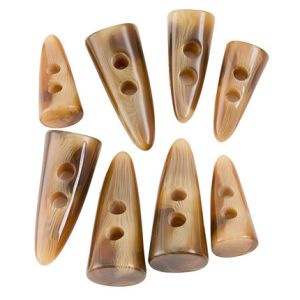 Quality High Quality Plastic Horn Buckle Coat Button for sale