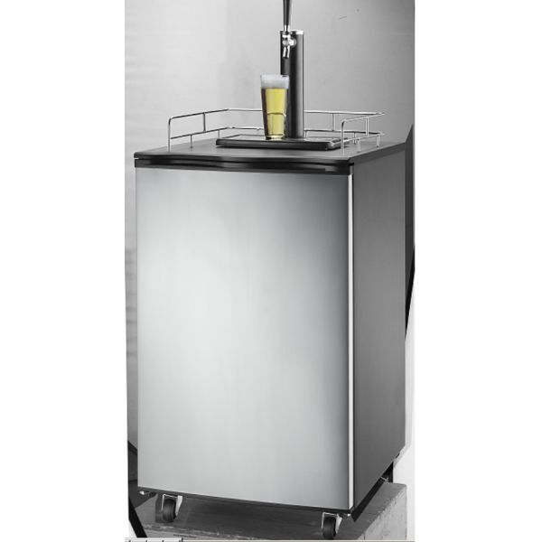 Buy Electricity Beverage Cooler Refrigerator , Beer Keg Cooler Dispenser 170L at wholesale prices