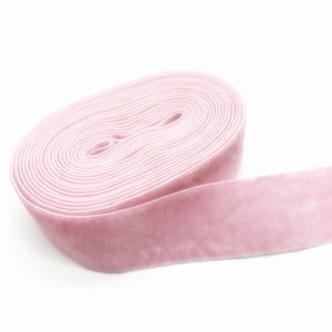 Quality 2020 New Arrival 50mm Wide Gift Box Stretch Velvet Wired Ribbon Roll for sale