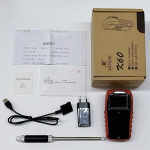 Portable Multi Gas Detector With Smart Sensor Lel O2 Co H2s 4 In1 Gas Detector