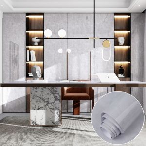 DIY Dark Grey Marble Effect Wallpaper 50m Marble Look Wallpaper