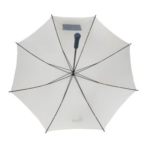Straight Windproof Manual Open 190T Pongee Fabric Umbrella
