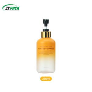 Gradient Color PET Plastic Emulsion Bottle with Customizable Capacity and ISO