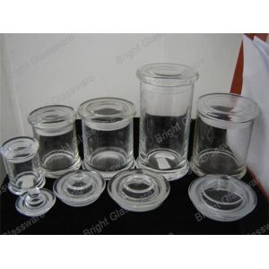 China wholesale clear 3OZ-21OZ glass jar with cheap price in stock on sale