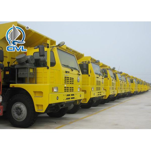 New mining tipper truck SINOTRUK HOWO MINE 6X4 LHD Mining Tipper Dump Truck 371HP 70 Tons For Mining Industry