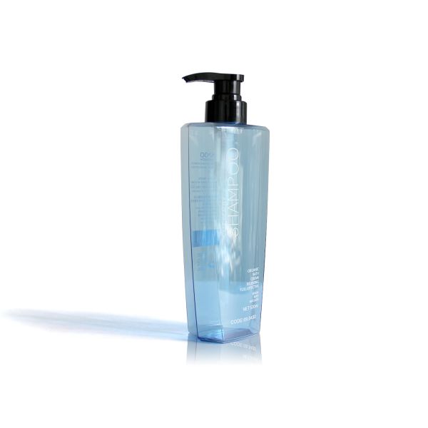 Beautiful Empty Plastic Shampoo Bottles For Female Hair Care Products