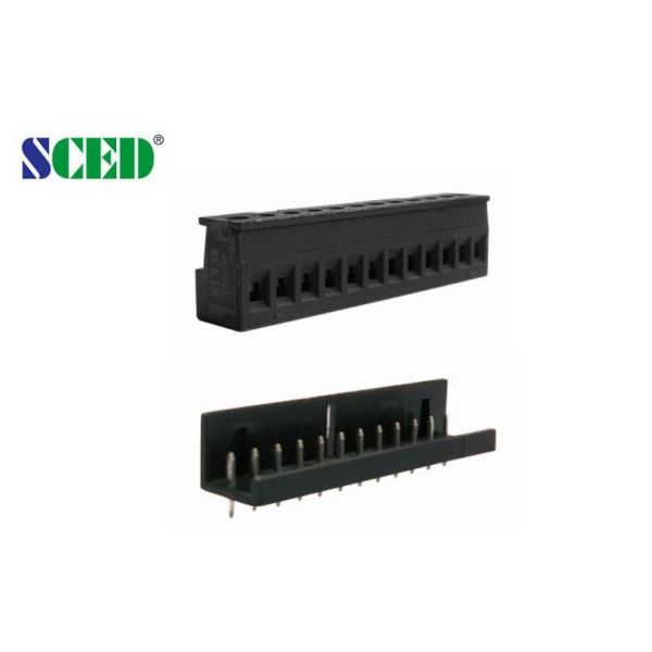 Buy 5.08mm Male Female Plug In Terminal Block 300V 8A 2P - 24P For Servo Drive at wholesale prices