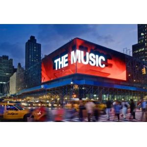 Adjustable Brightness LED Grid Screen with DMX512 Control and Customizable